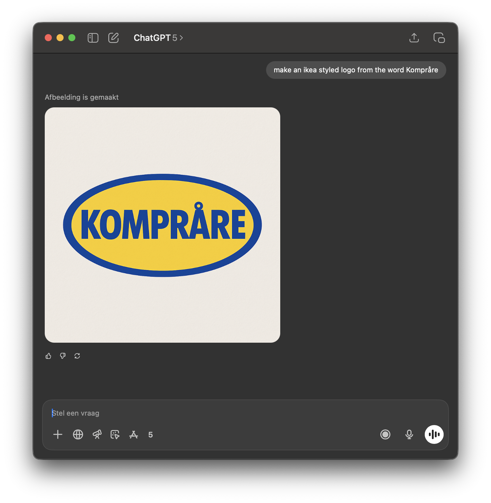 KOMPRÅRE logo design